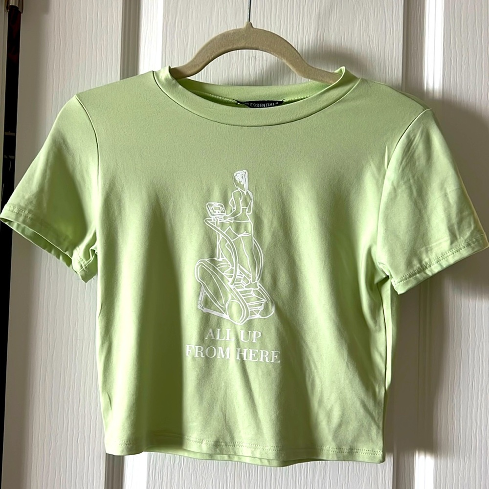 Women’s gym crop top